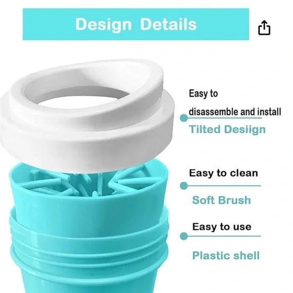 ⭐️ Host Pick x2 ⭐️ Large Breed Paw Cleaner - Picture 5 of 11